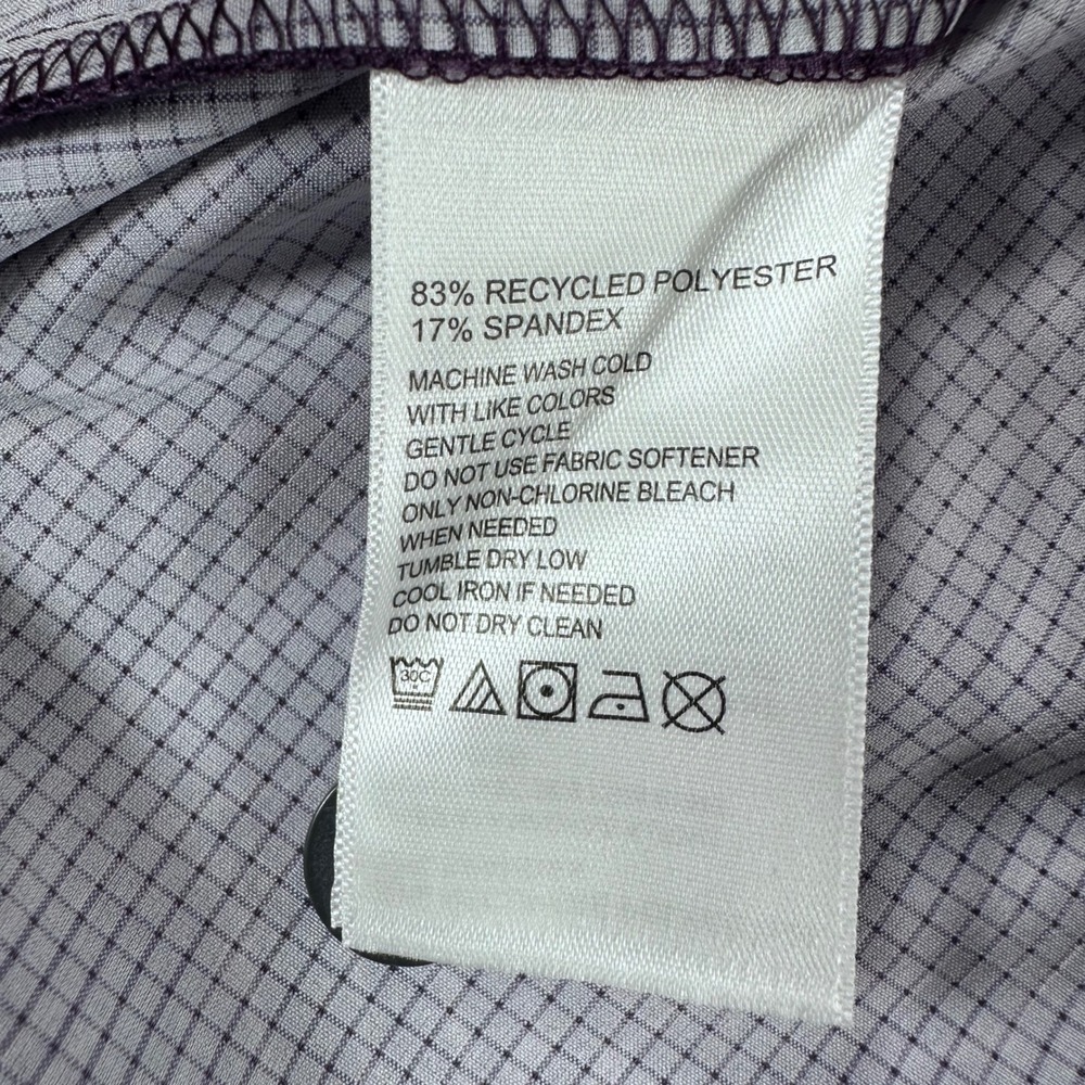 Tommy Bahama Button Down Mens XXL 2XL Purple Bahama Coast Luminescent Shirt NWT - Picture 14 of 14